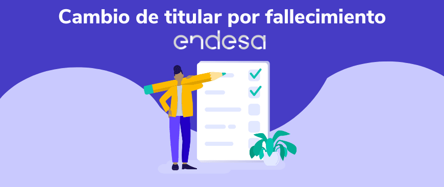 Cambio de titular en Endesa por fallecimiento: documentos y deudas