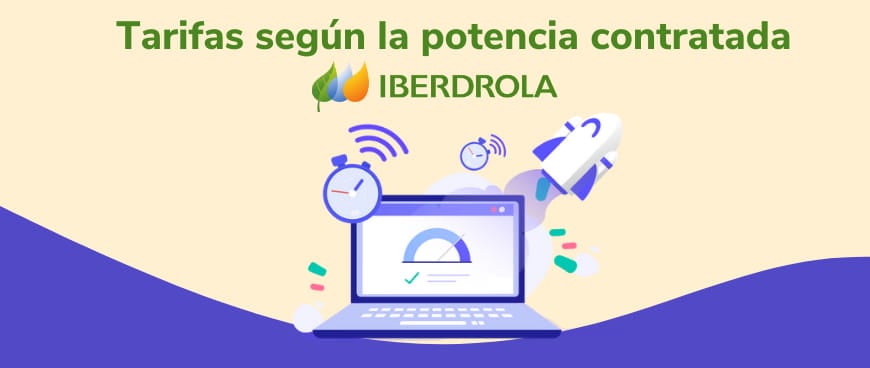 Tarifas de Iberdrola según la potencia contratada